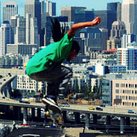 Harold Tomlinson patinando California (Parte 1)